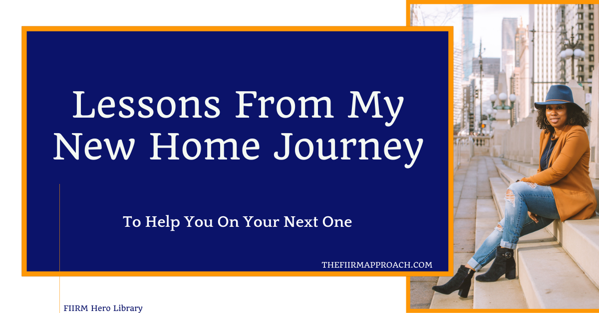 Lessons From My New Home Journey