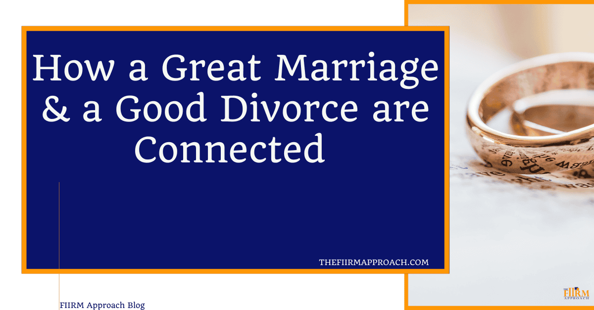 can marriage make great divorce